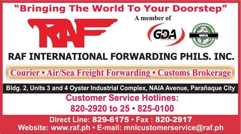 TRICO INTL. FORWARDING PHILS. INC. detailed incorporation .
